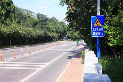 臘山路段改造升級，告別“魔鬼路”稱號，筑牢交通安全防線